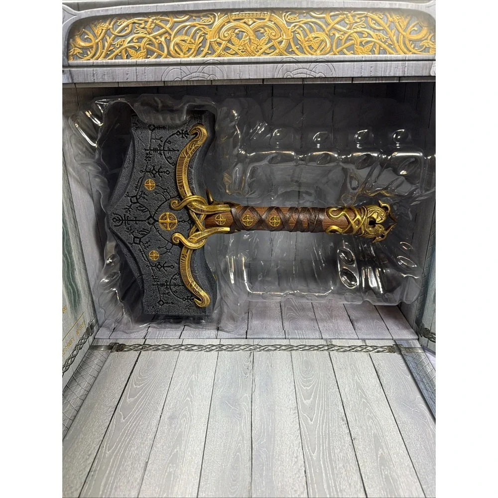 Bundle God of War Pandora's Box + Ragnarök Collector Edition Mjölnir PS3 PS5 CIB